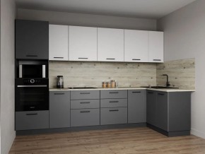 Кухонный гарнитур Меренга 3200*1400 (Стол. 38 мм) в Урае - uray.ok-mebel.com | фото