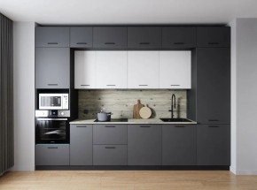 Кухонный гарнитур Меренга 3400 (Стол. 26мм) в Урае - uray.ok-mebel.com | фото