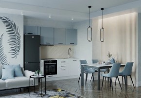 Кухонный гарнитур Ниагара 2550 (Стол. 26мм) в Урае - uray.ok-mebel.com | фото