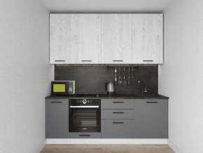 Кухонный гарнитур Санторини 2200 h 950 (Стол. 26мм) в Урае - uray.ok-mebel.com | фото