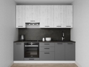 Кухонный гарнитур Санторини 2400 h950 (Стол. 38мм) в Урае - uray.ok-mebel.com | фото