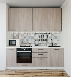 Кухонный гарнитур Шимо 2200 (Стол. 38мм) в Урае - uray.ok-mebel.com | фото