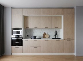 Кухонный гарнитур Шимо 3400 (Стол. 26мм) в Урае - uray.ok-mebel.com | фото