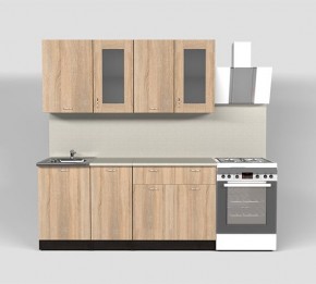 Кухня Симона Демо 1700 (Венга/Дуб Сонома) в Урае - uray.ok-mebel.com | фото 7