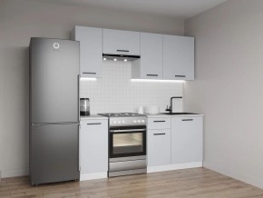 Кухонный гарнитур Смоки 2000 (Стол. 38 мм) в Урае - uray.ok-mebel.com | фото