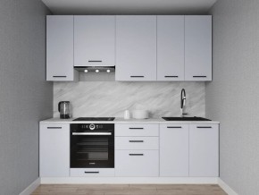 Кухонный гарнитур Смоки 3000 h950 (Стол. 38 мм) в Урае - uray.ok-mebel.com | фото