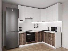 Кухонный гарнитур Старое Дерево 2200*1600 h950 (Стол. 26мм) в Урае - uray.ok-mebel.com | фото