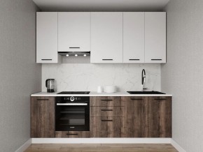 Кухонный гарнитур Старое Дерево 2400 h950 (Стол. 26мм) в Урае - uray.ok-mebel.com | фото
