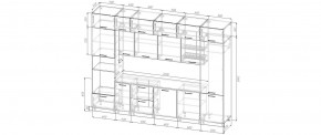 Кухонный гарнитур Старое Дерево 3400 (Стол. 26мм) в Урае - uray.ok-mebel.com | фото 2