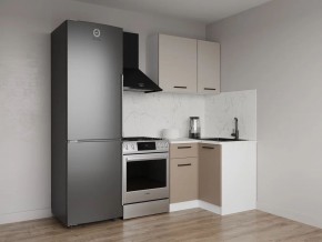 Кухонный гарнитур угловой Каппучино 1000*1000 (Стол. 26мм) в Урае - uray.ok-mebel.com | фото