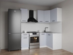 Кухонный гарнитур угловой Смоки 2000*1200 (Стол. 238 мм) в Урае - uray.ok-mebel.com | фото