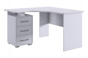 ЛАЙТ 2 Стол компьютерный угловой (1200) Белый/Белый в Урае - uray.ok-mebel.com | фото