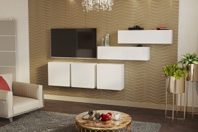 ЛИНДА Гостиная (Белый/Белый) в Урае - uray.ok-mebel.com | фото 2