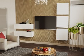 ЛИНДА Гостиная (Белый/Белый) в Урае - uray.ok-mebel.com | фото 4
