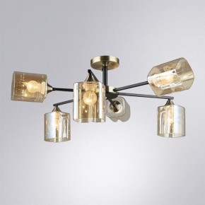 Люстра на штанге Arte Lamp Merci A4185PL-6BK в Урае - uray.ok-mebel.com | фото 2