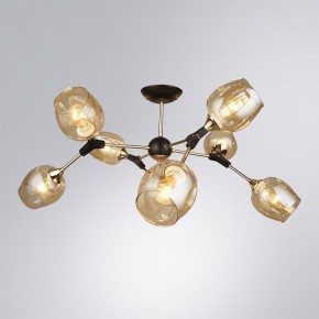 Люстра на штанге Arte Lamp Seppia A4211PL-8BK в Урае - uray.ok-mebel.com | фото 2