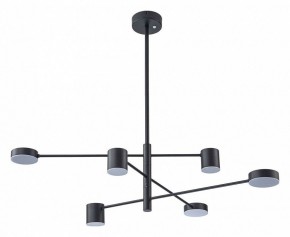 Люстра на штанге Arte Lamp Stanley A2476PL-40BK в Урае - uray.ok-mebel.com | фото