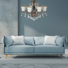 Люстра на штанге Arti Lampadari Borgese Borgese E 1.1.8.602 GB в Урае - uray.ok-mebel.com | фото 2