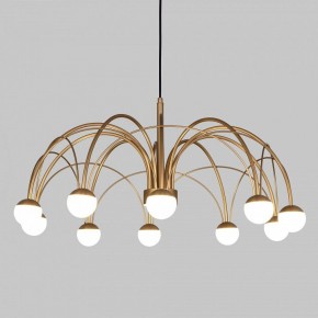 Люстра на штанге Eurosvet Ragno 90030/10 LED золото в Урае - uray.ok-mebel.com | фото 4