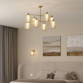 Люстра на штанге Eurosvet Voile 30192/8 золото в Урае - uray.ok-mebel.com | фото 3