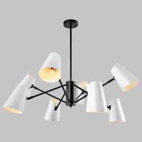 Люстра на штанге Imex MD.23670 MD.23670-8-P-BK в Урае - uray.ok-mebel.com | фото