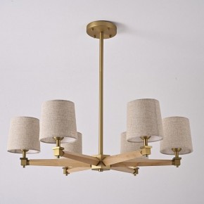 Люстра на штанге Imperiumloft Jorgenson Beige/Light wood STAVRA01 в Урае - uray.ok-mebel.com | фото 3