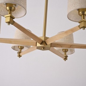 Люстра на штанге Imperiumloft Jorgenson Beige/Light wood STAVRA01 в Урае - uray.ok-mebel.com | фото 6