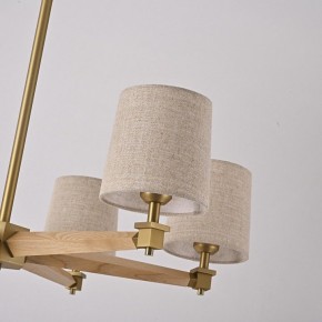 Люстра на штанге Imperiumloft Jorgenson Beige/Light wood STAVRA01 в Урае - uray.ok-mebel.com | фото 7