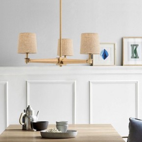 Люстра на штанге Imperiumloft Jorgenson White/Light wood STAVRA01 в Урае - uray.ok-mebel.com | фото 6