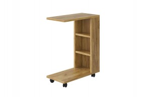 МАЛЬТА Столик прикроватный (дуб крафт золотой) в Урае - uray.ok-mebel.com | фото