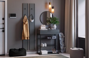 МЕБЕЛЬСОН К19 Прихожая (графит) в Урае - uray.ok-mebel.com | фото