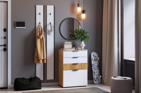 МЕБЕЛЬСОН К21 Прихожая (белое дерево) в Урае - uray.ok-mebel.com | фото