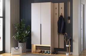 МЕБЕЛЬСОН К27 Прихожая (кашемир) в Урае - uray.ok-mebel.com | фото