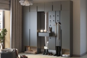 МЕБЕЛЬСОН К32 Прихожая (графит) в Урае - uray.ok-mebel.com | фото