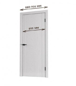 Межкомнатная дверь Bolivar Роялвуд белый (комплект) 800 в Урае - uray.ok-mebel.com | фото