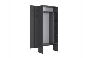 МЕРСИ Прихожая (модульная) графит в Урае - uray.ok-mebel.com | фото 7