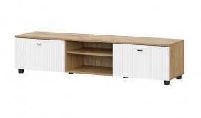 МИЛАН Гостиная (Дуб Золотой/Белый Матовый) модульная в Урае - uray.ok-mebel.com | фото 32
