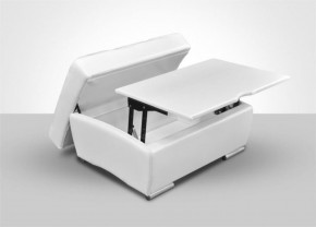 Модуль ПУФ Брайтон со столом (ткань до 400) в Урае - uray.ok-mebel.com | фото