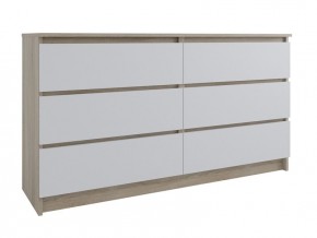 МОРИ МК 1380.6 Комод (Дуб Сонома/Белый) в Урае - uray.ok-mebel.com | фото