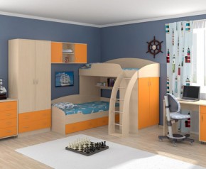 Набор для детской Соня 1-2-3 (800*1900) в Урае - uray.ok-mebel.com | фото 2