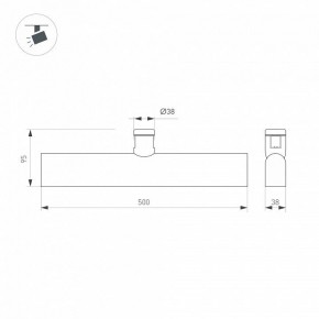 Накладной светильник Arlight APRIORI 039295 в Урае - uray.ok-mebel.com | фото 2