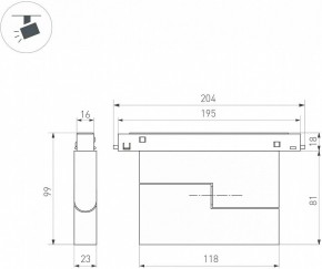 Накладной светильник Arlight MAG-ORIENT 049994 в Урае - uray.ok-mebel.com | фото 2