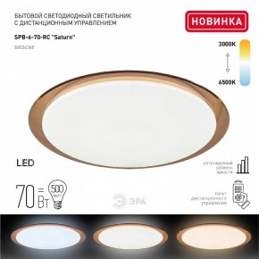 Накладной светильник Эра Классик SPB-6-70-RC Saturn (B) в Урае - uray.ok-mebel.com | фото 2