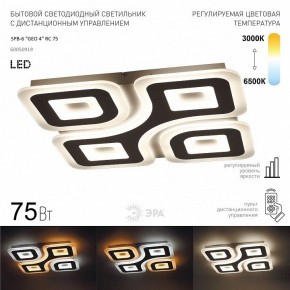 Накладной светильник Эра  SPB-6 GEO 4 RC 75 в Урае - uray.ok-mebel.com | фото 2