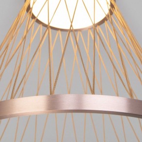 Накладной светильник Eurosvet Cesta 40018/1 LED коричневый в Урае - uray.ok-mebel.com | фото 5