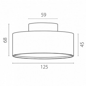 Накладной светильник Lightstar Acuto 215937 в Урае - uray.ok-mebel.com | фото 3