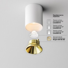 Накладной светильник Maytoni Alfa LED C064CL-8W2.7K-RD-WB в Урае - uray.ok-mebel.com | фото 3