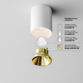 Накладной светильник Maytoni Alfa LED C064CL-8W3K-RD-WB в Урае - uray.ok-mebel.com | фото 11