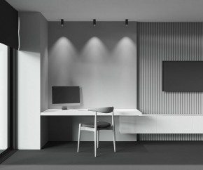 Накладной светильник Maytoni FOCUS LED C056CL-L12B2.7K-W-B в Урае - uray.ok-mebel.com | фото 5