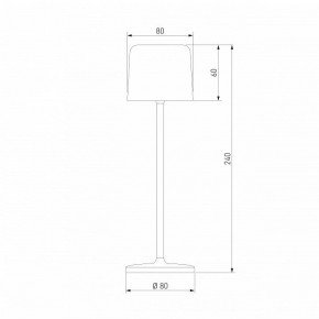 Настольная лампа декоративная Elektrostandard Bitty a069003 в Урае - uray.ok-mebel.com | фото 5